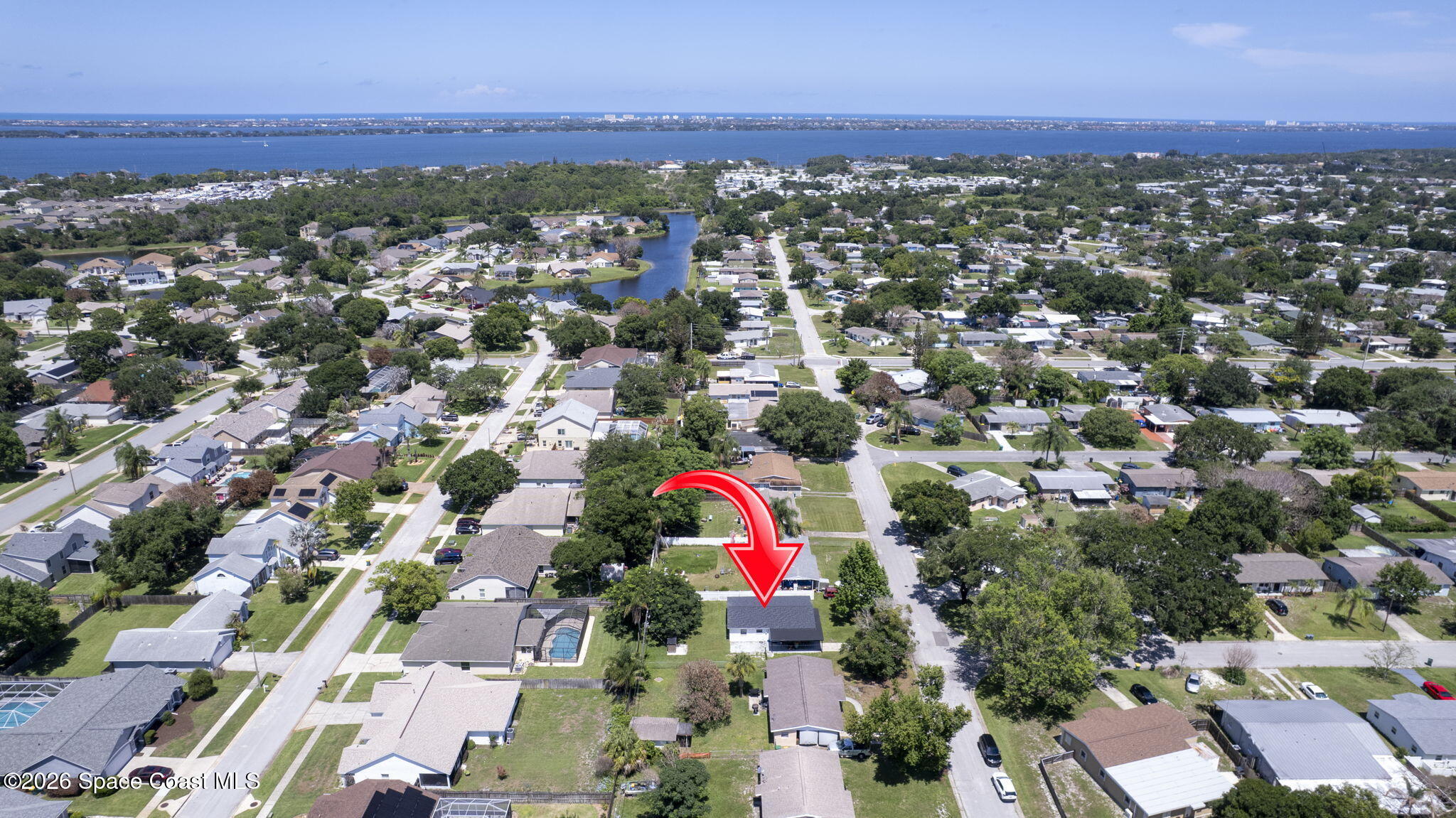 2440 Warwick Road Melbourne, FL 32935 - Photo 2 of 31 neighborhood facing east