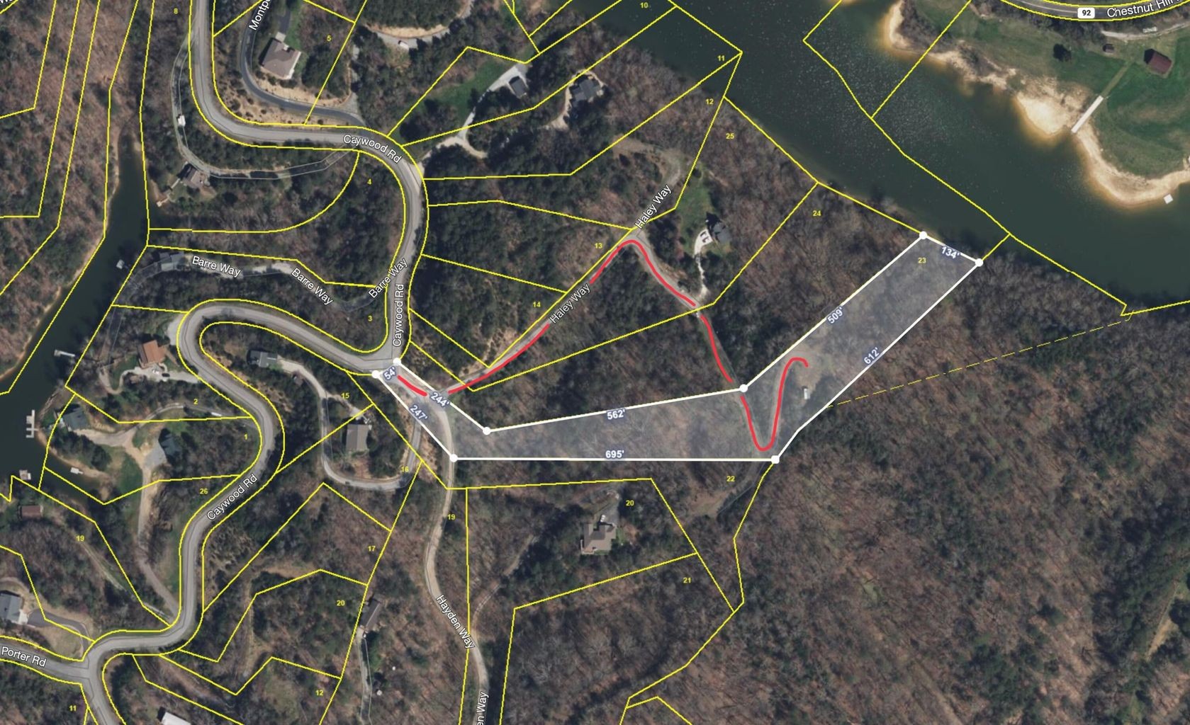 23 Caywood Road Dandridge, TN 37725 - Photo 17 of 18 a close up of a light