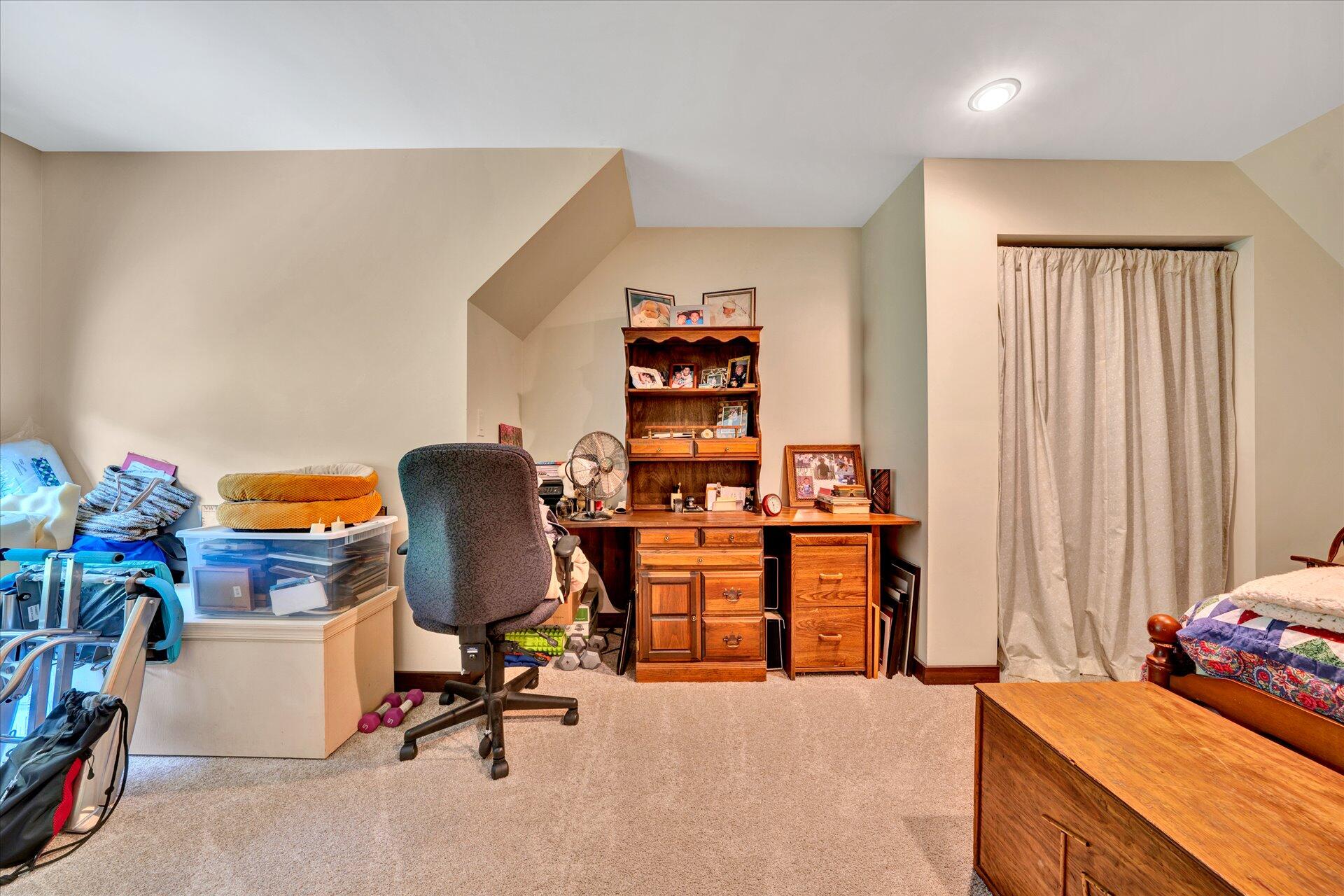 2235 Dillons Mill Road Callaway, VA 24067 - Photo 23 of 40 a view of a workspace with furniture and toys