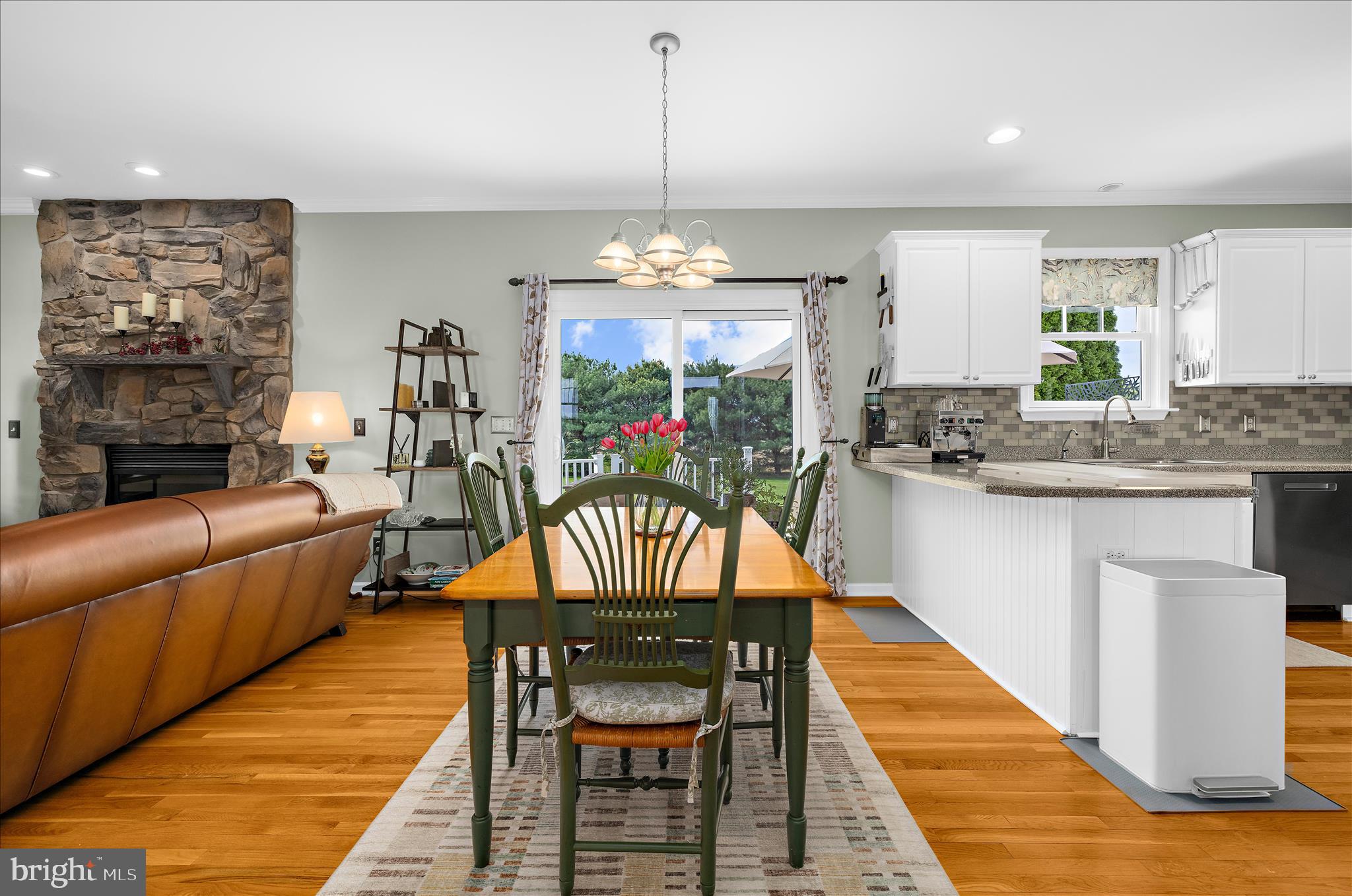 988 White Marsh Road Centreville, MD 21617 - Photo 17 of 96 a view of a dining room with furniture window and wooden floor