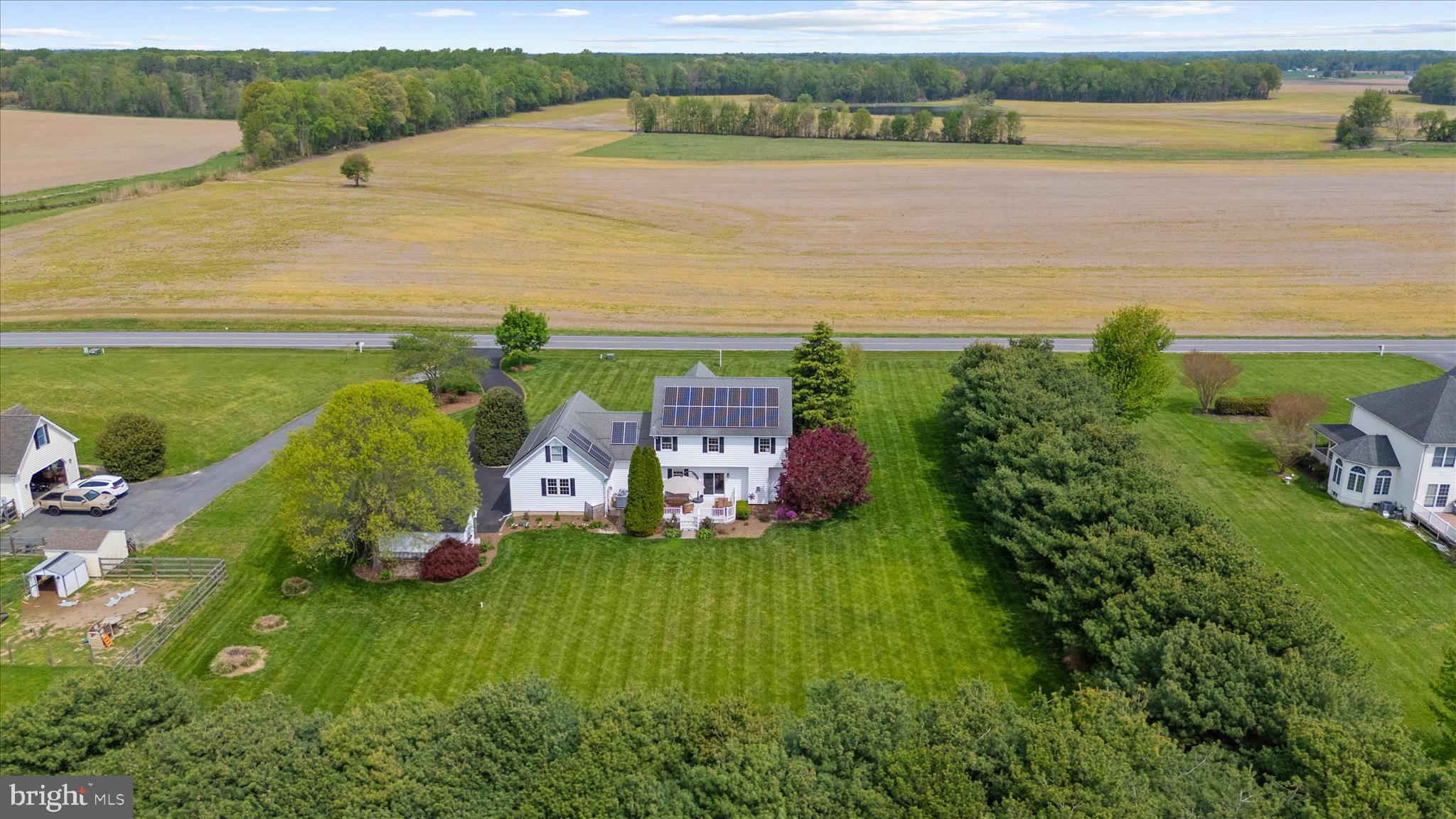 988 White Marsh Road Centreville, MD 21617 - Photo 70 of 96 a view of a lake with a yard