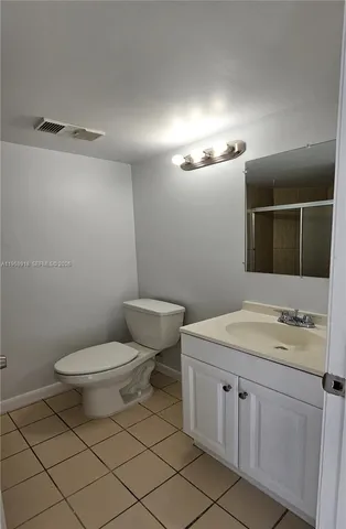 a view of empty room