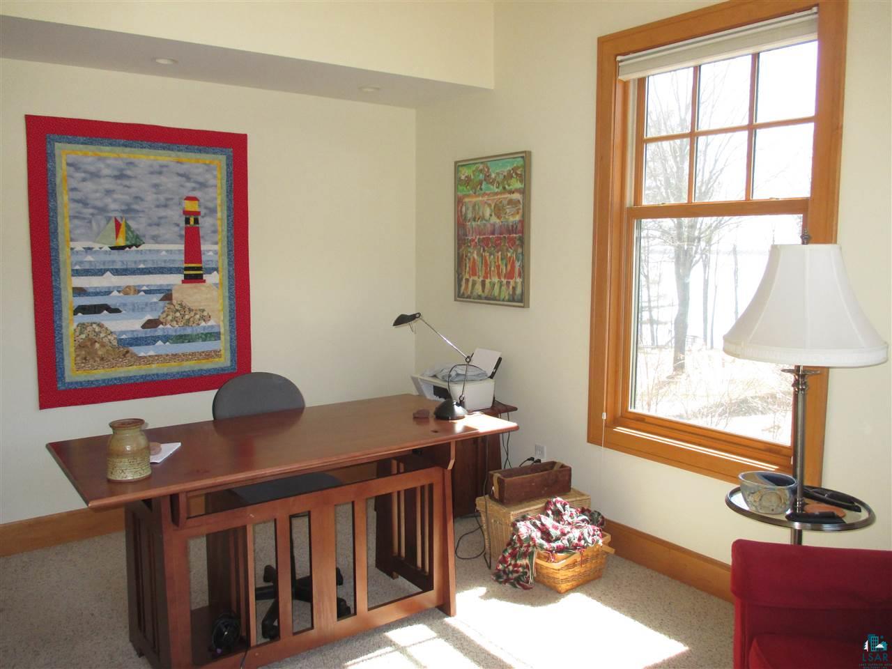 37433 Apostle Bay Road Bayfield, WI 54814 - Photo 14 of 49 French doors from foyer, assuring privacy.