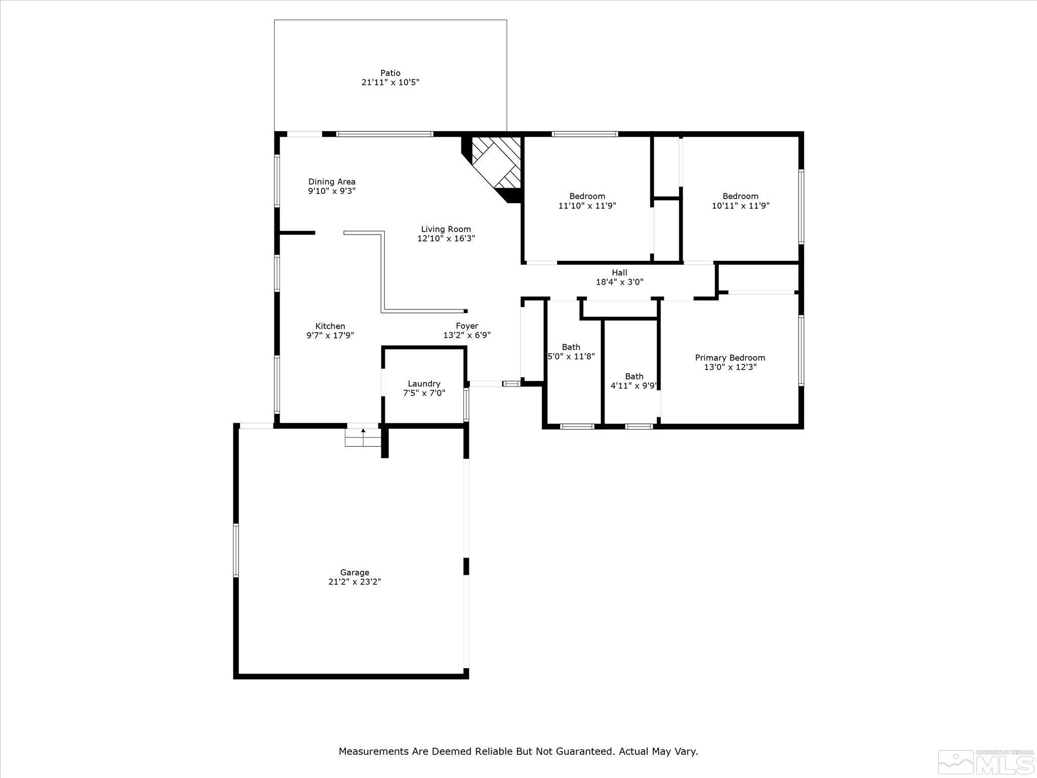 421 Edgewood Drive Stateline, NV 89449 - Photo 10 of 29 a picture of a floor plan