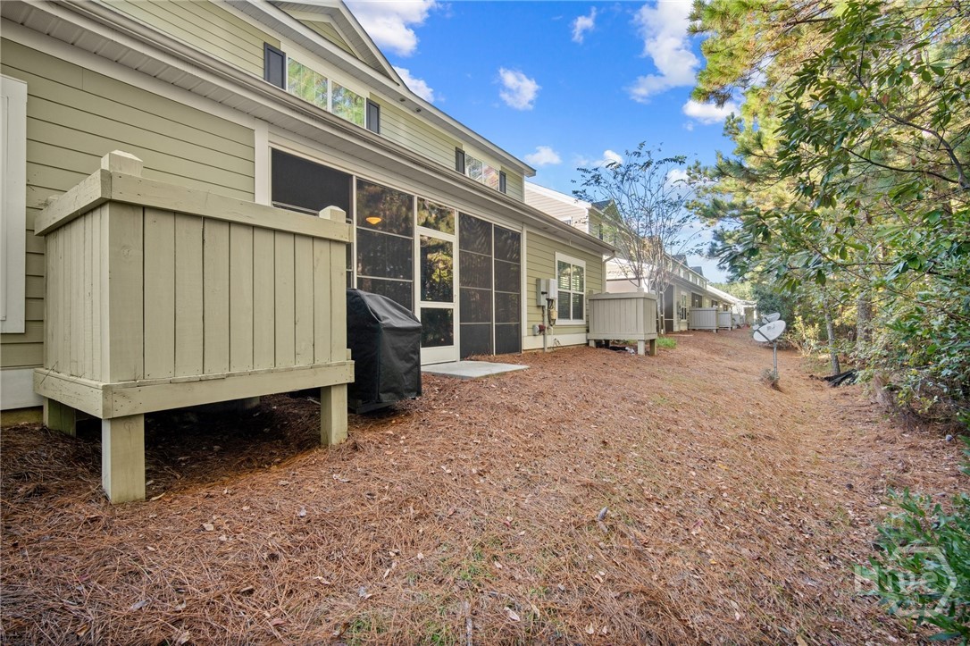 106 Danbury Court Pooler, GA 31322 - Photo 6 of 46 Quiet backyard with wooded views
