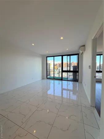 a view of an empty room with window
