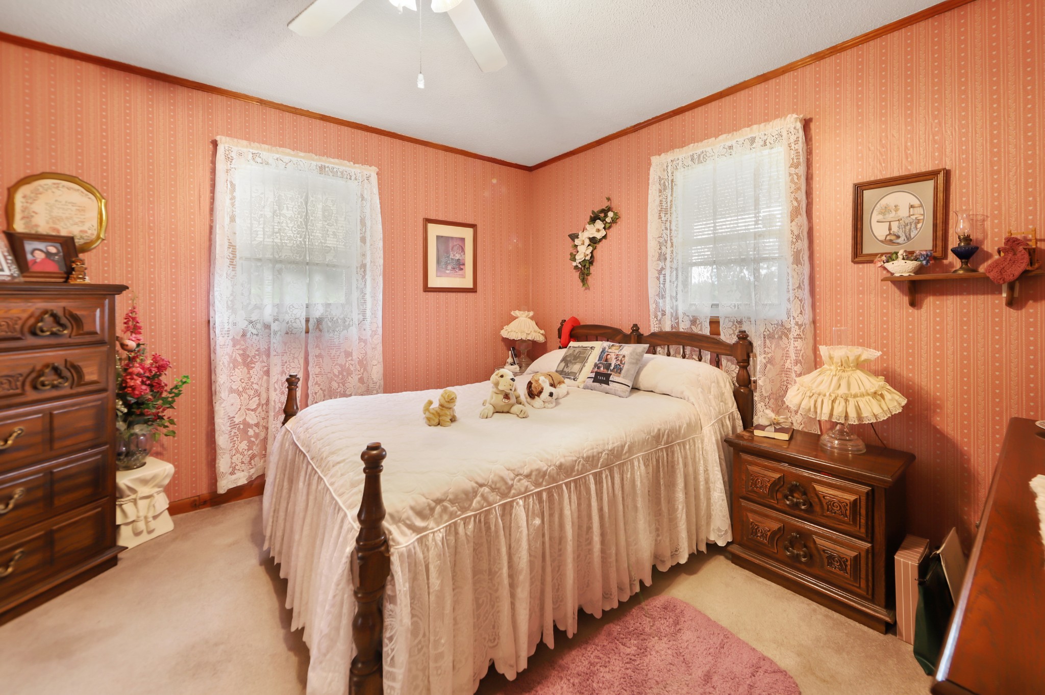 124 Shipper Road Lebanon, TN 37087 - Photo 8 of 29 a bedroom with a bed and wooden floor