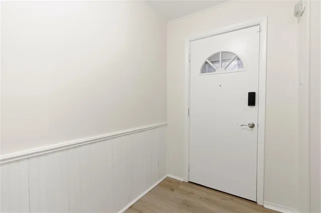 a view of a small space