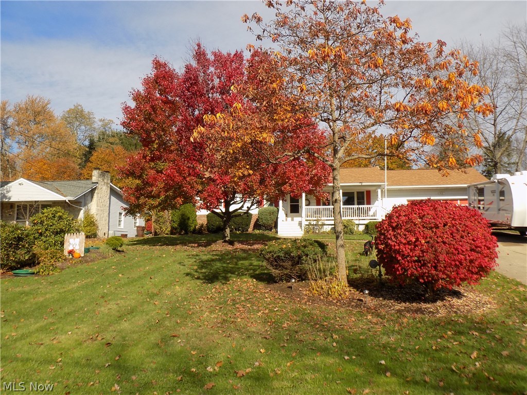 275 Lester Road New Franklin, OH 44319 - Photo 29 of 31 View of front of the home in the Fall.
