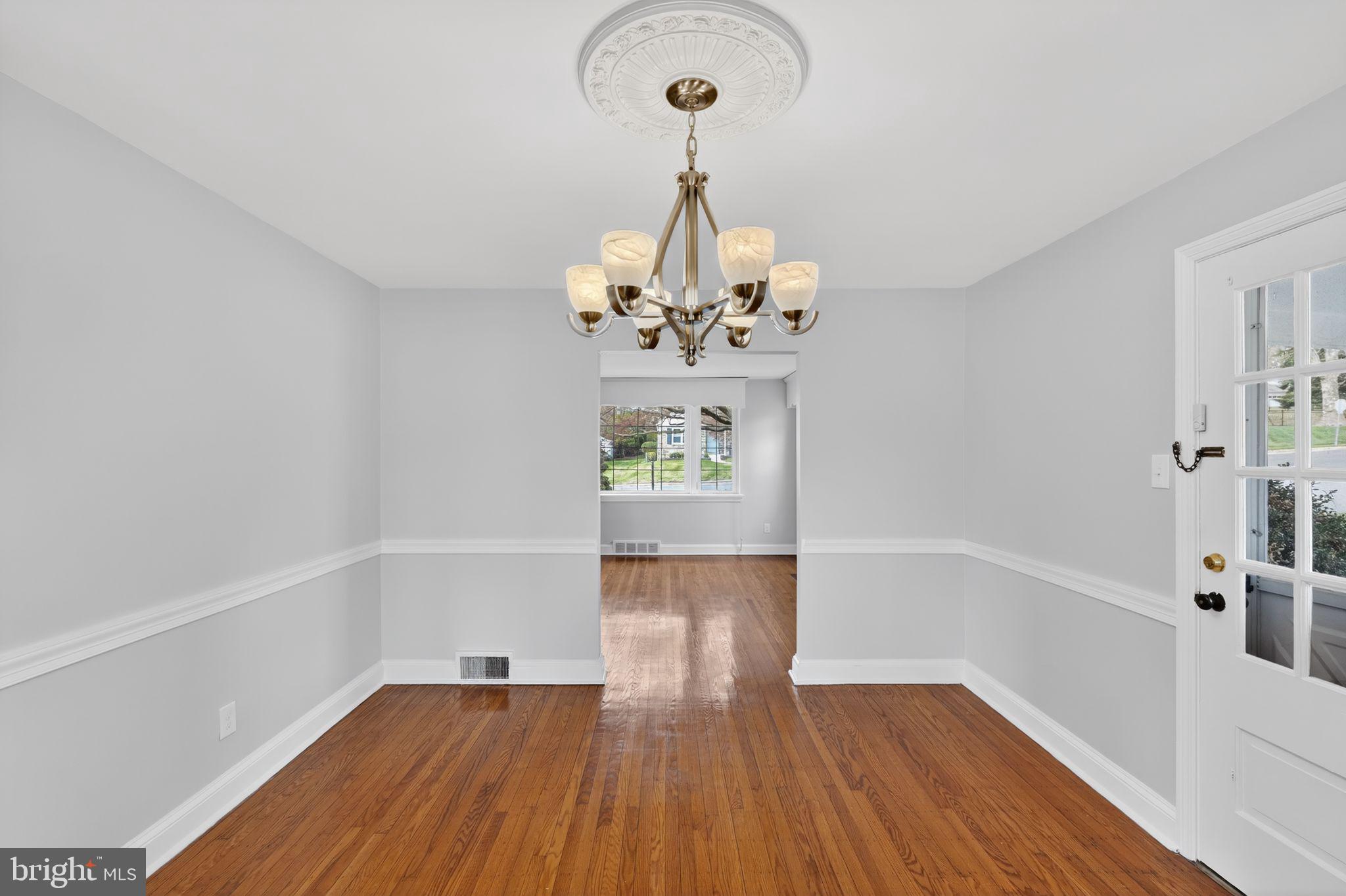 517 Weymouth Road Springfield, PA 19064 - Photo 9 of 31 a view of an entryway with wooden floor