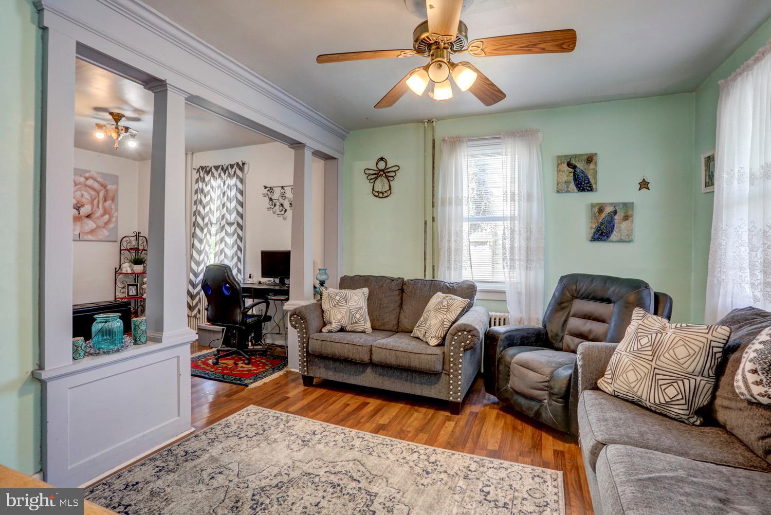 1265 Reading Road Denver, PA 17517 - Photo 8 of 47 Living Room w/ built-ins & beautiful architecture