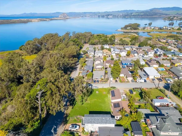 a view of a city and lake view
