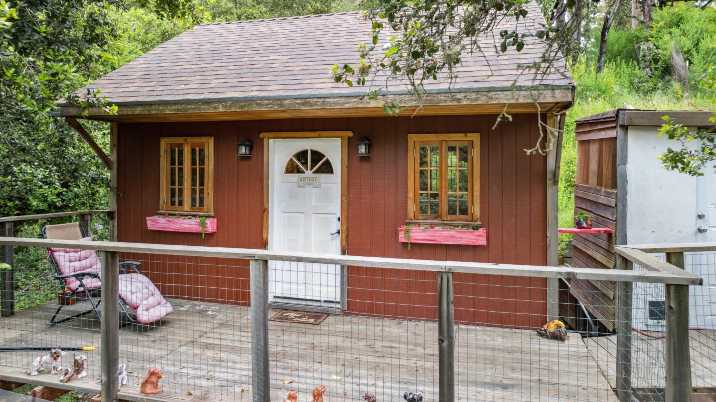 234 Dorrance Road Boulder Creek, CA 95006 - Photo 20 of 45 a front view of a house with a porch