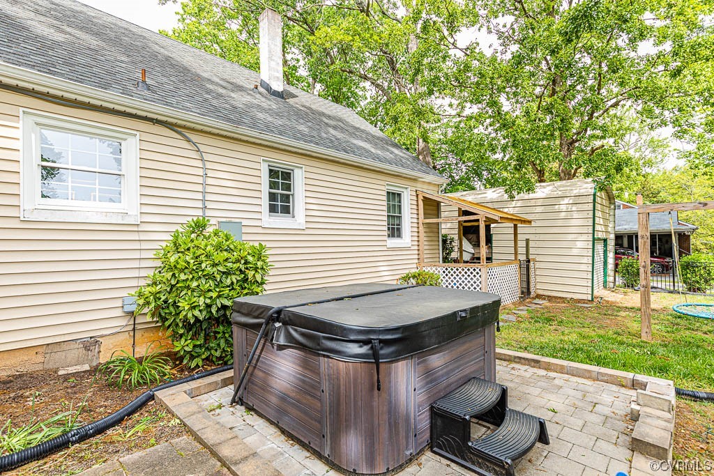 7418 Atlee Road Mechanicsville, VA 23111 - Photo 24 of 26 a view of house with backyard and sitting area