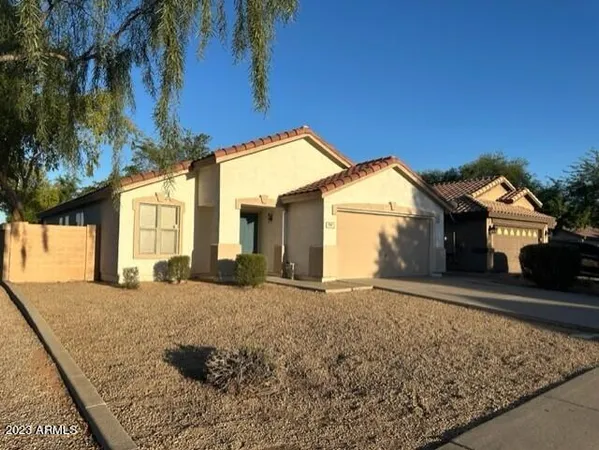 a view of a house with a patio