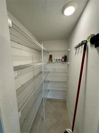 a view of walk in closet