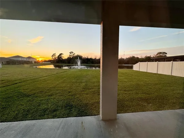 a view of an ocean from a balcony