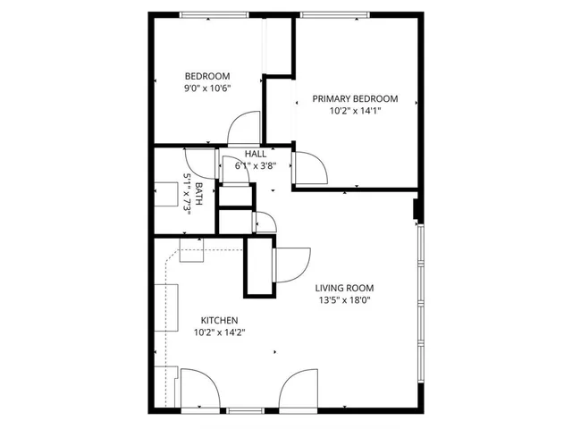 a picture of a wall with a white wall