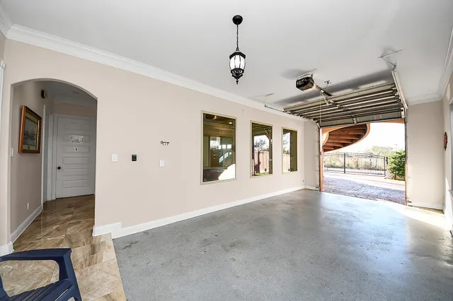 a view of an entryway with staircase