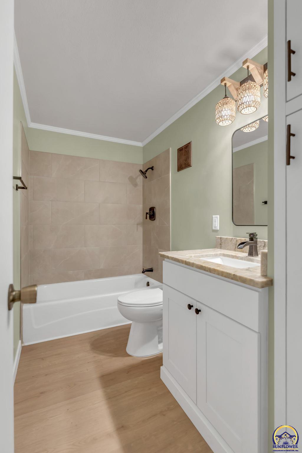 3704 Southwest 34th Street Topeka, KS 66614 - Photo 20 of 41 Main Floor Full Bathroom/Storn Shelter