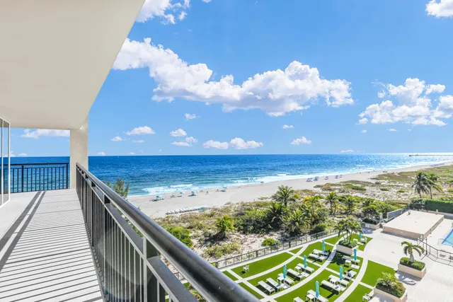 a swimming pool view with a outdoor space