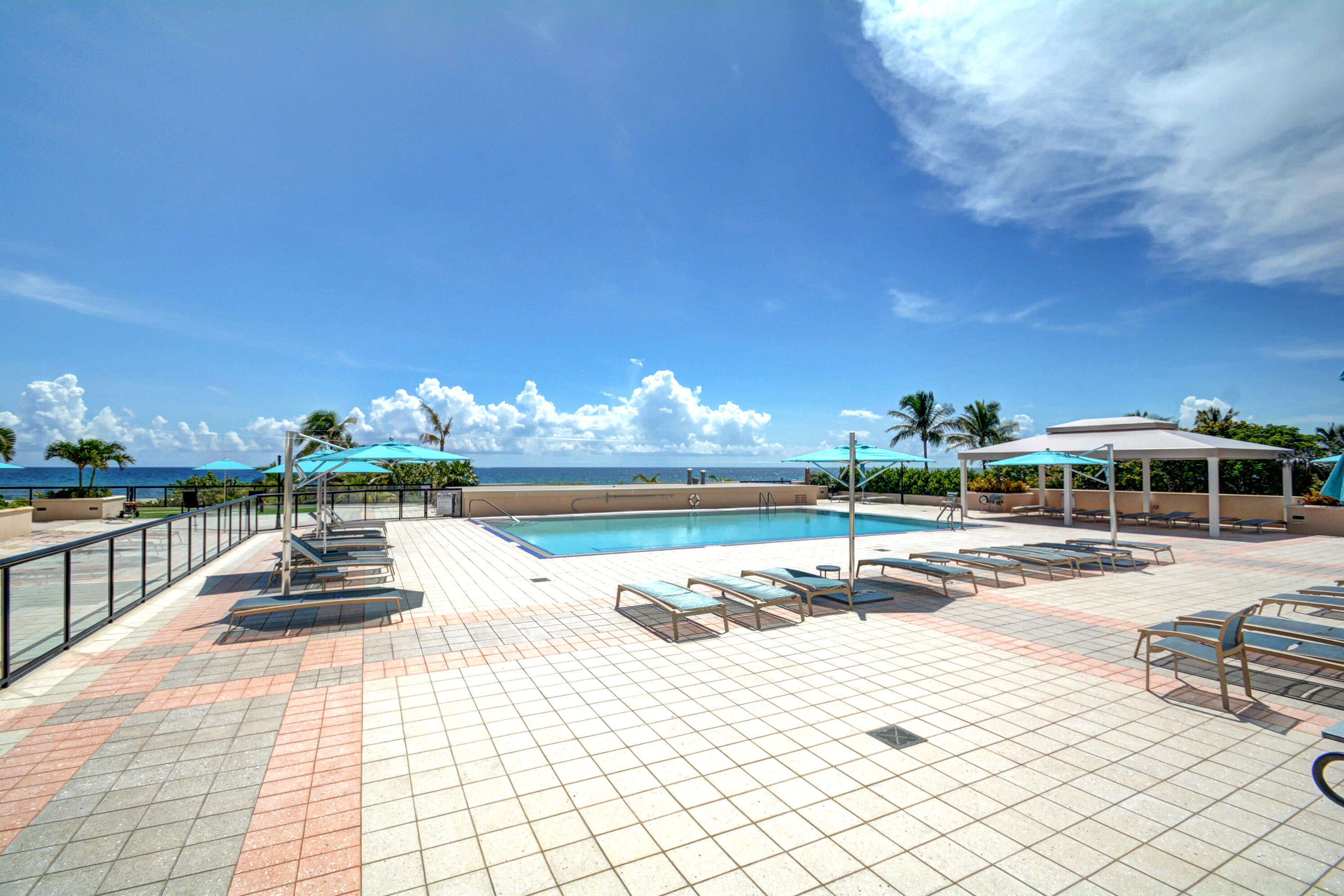 2000 South Ocean Boulevard, Unit 6K Boca Raton, FL 33432 - Photo 59 of 94 a swimming pool view with a outdoor space