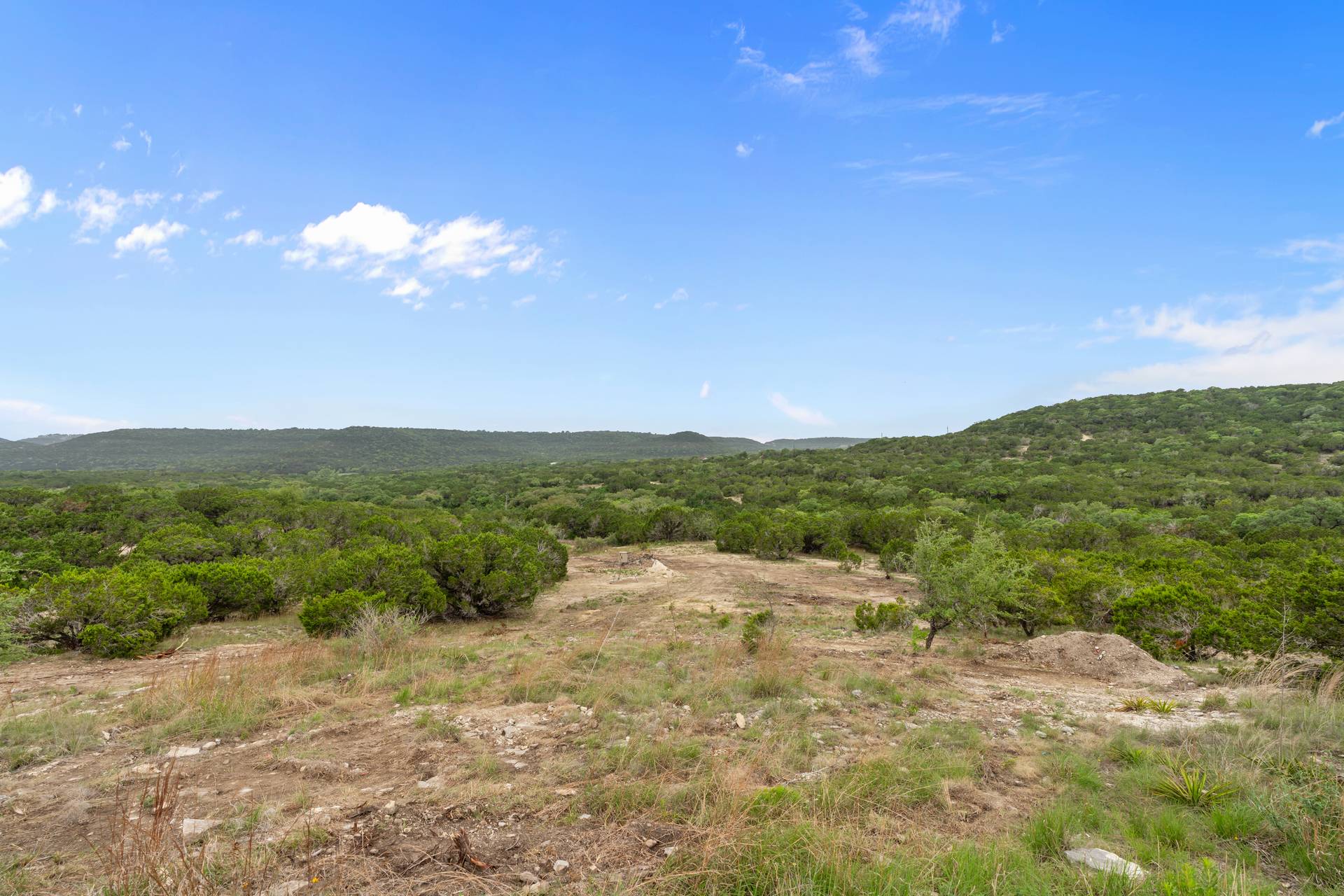 182 Quail Creek Road Marble Falls, TX 78654 - Photo 6 of 20 a view of a big yard with a large tree
