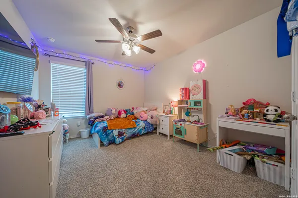 a play room with toys
