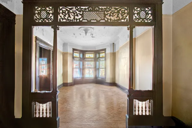 a picture of a bathroom with a shower