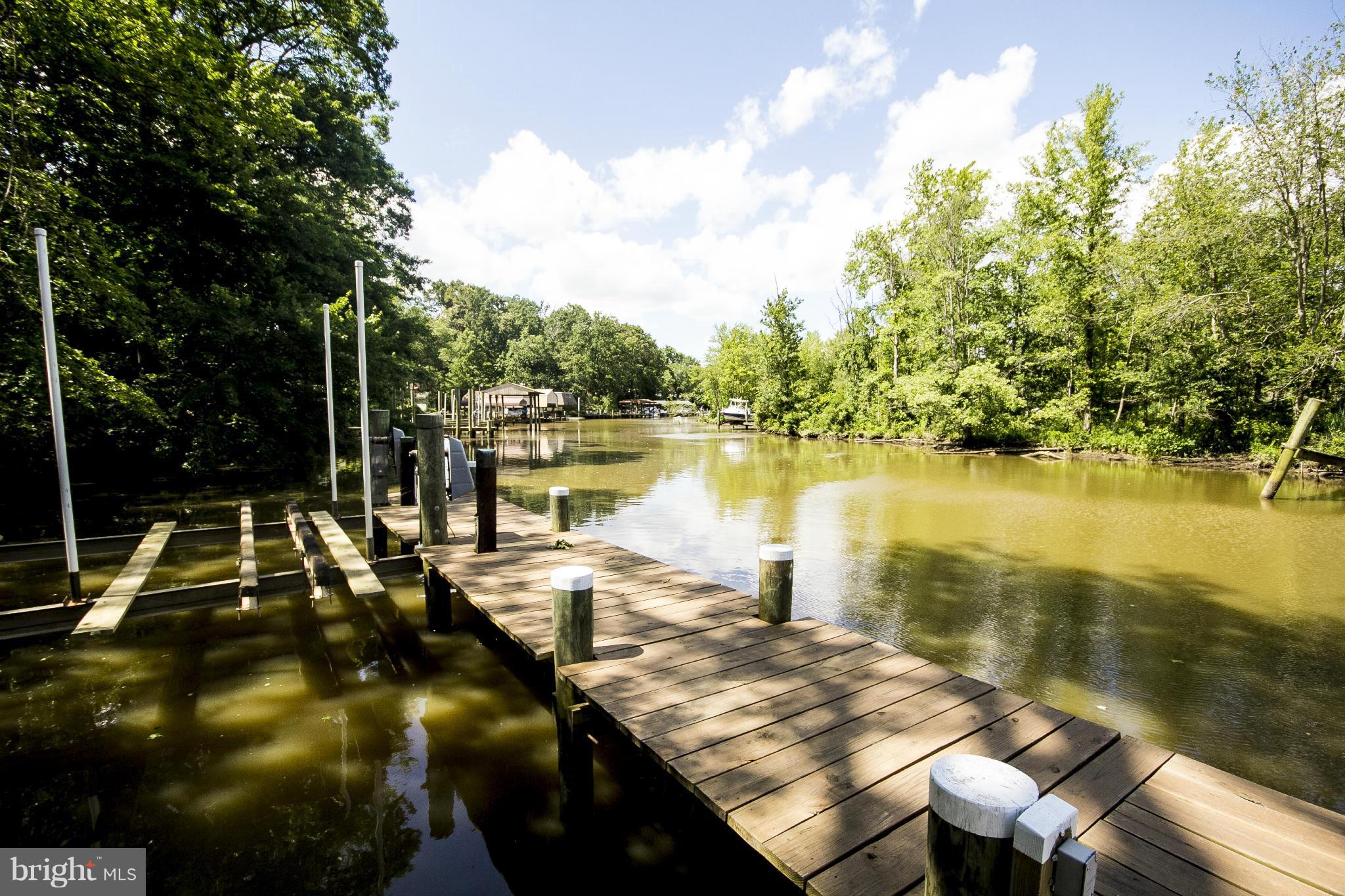300 Latimer Road Joppa, MD 21085 - Photo 8 of 30 Dock with Boat Lift