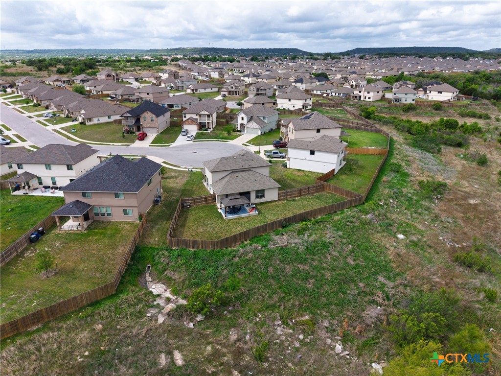 2044 Mallard Court Copperas Cove, TX 76522 - Photo 33 of 41 an aerial view of residential houses with outdoor space