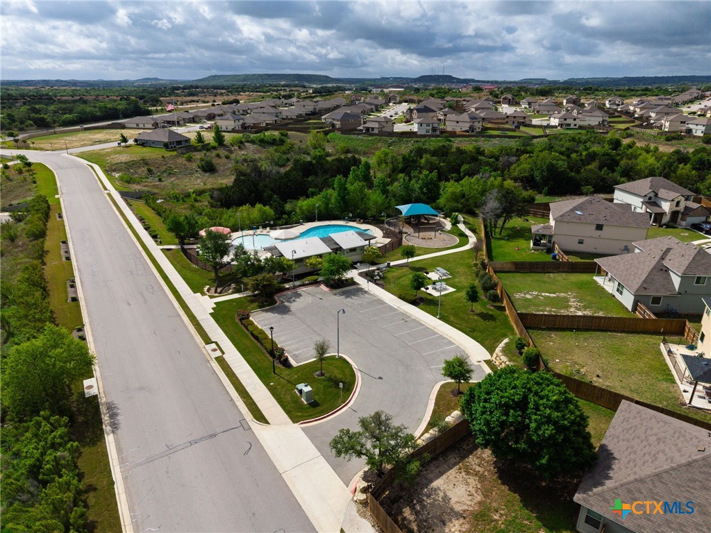 2044 Mallard Court Copperas Cove, TX 76522 - Photo 36 of 41 an aerial view of a house with a garden