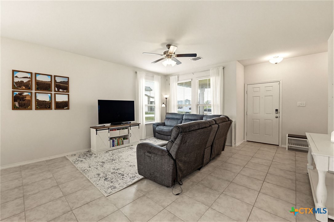2044 Mallard Court Copperas Cove, TX 76522 - Photo 5 of 41 a living room with furniture and a flat screen tv