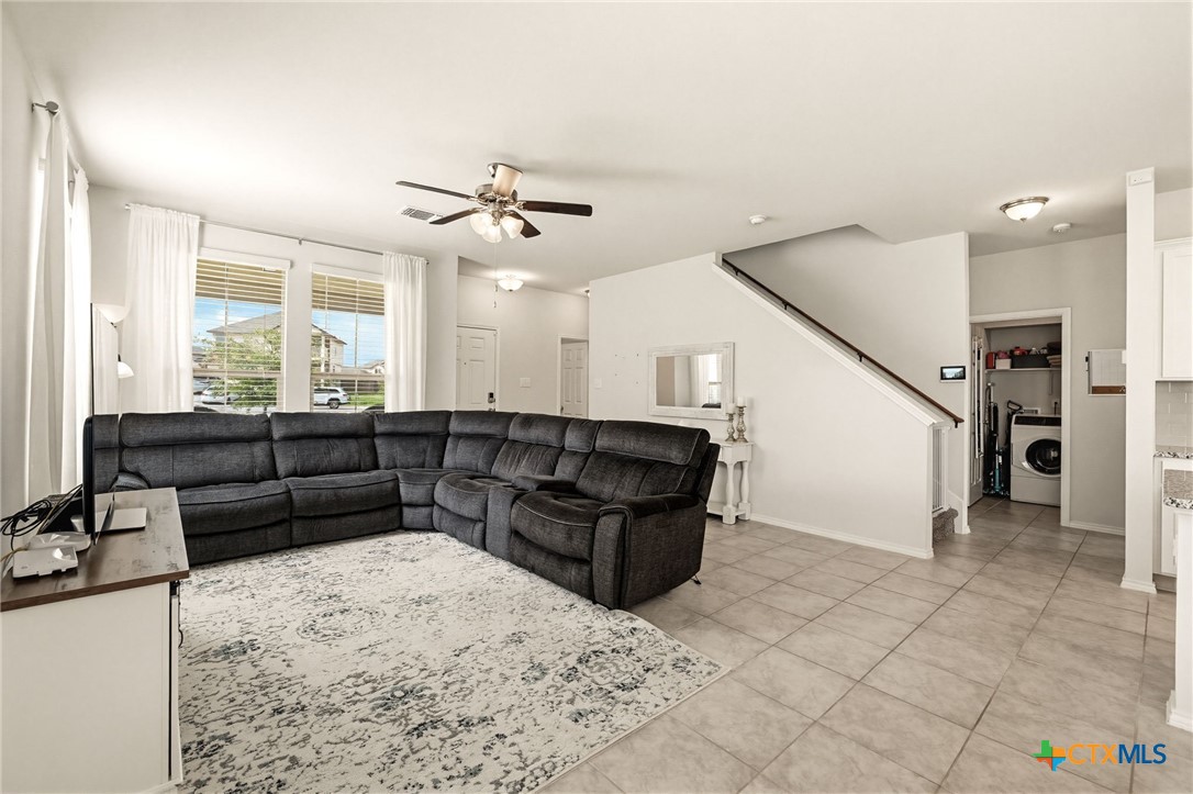 2044 Mallard Court Copperas Cove, TX 76522 - Photo 6 of 41 a living room with furniture and wooden floor