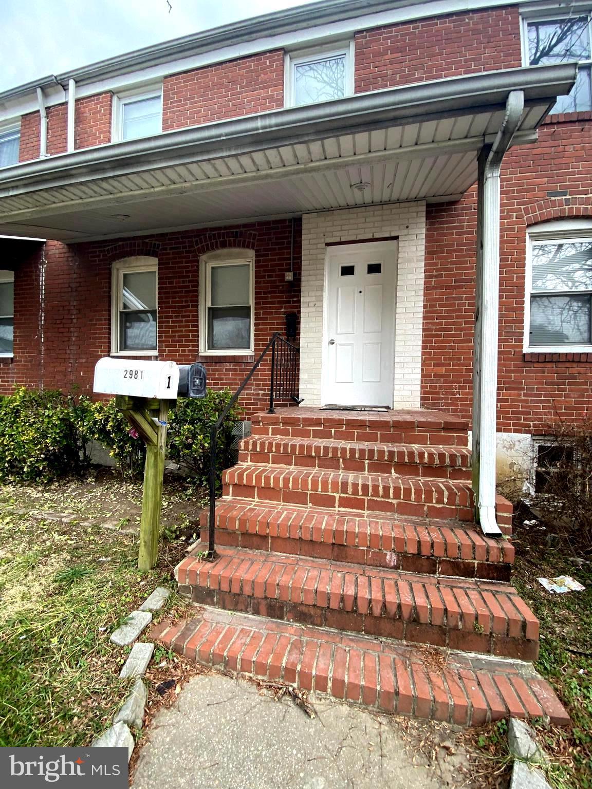 2981 Cornwall Road Dundalk, MD 21222 - Photo 33 of 78 Brick Front Exterior of the Property