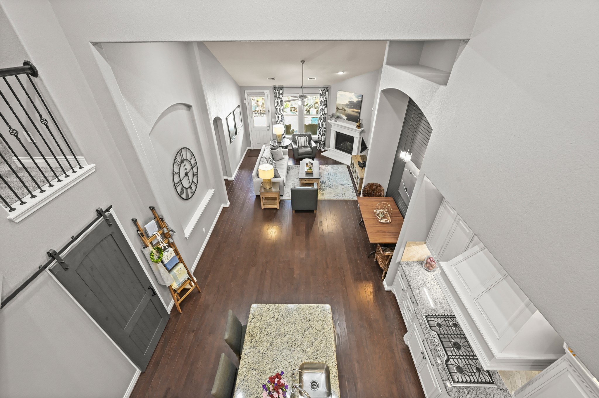 24214 Calico Trace Lane Katy, TX 77494 - Photo 3 of 49 a view of an entryway with wooden floor