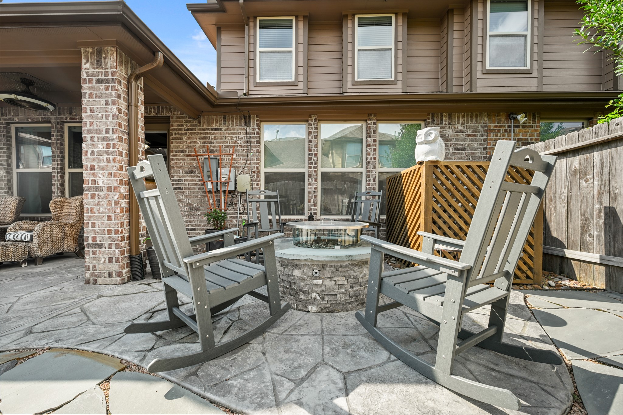 24214 Calico Trace Lane Katy, TX 77494 - Photo 44 of 49 a view of a patio with table and chairs