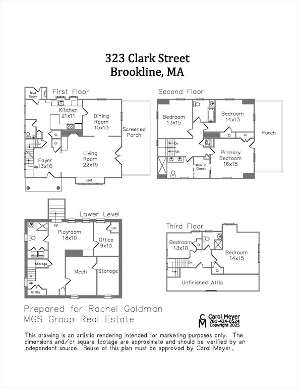 323 Clark Road Brookline, MA 02445 - Photo 22 of 22