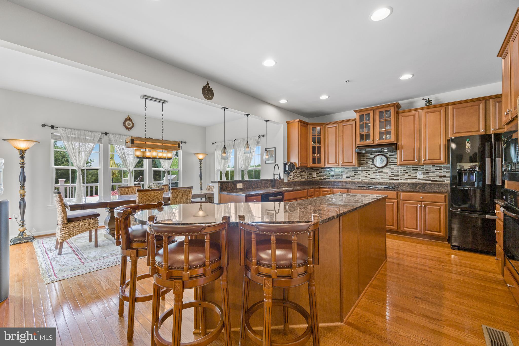 9175 Bealls Farm Road Frederick, MD 21704 - Photo 9 of 53 Gourmet Kitchen with Large Center Island + Seating