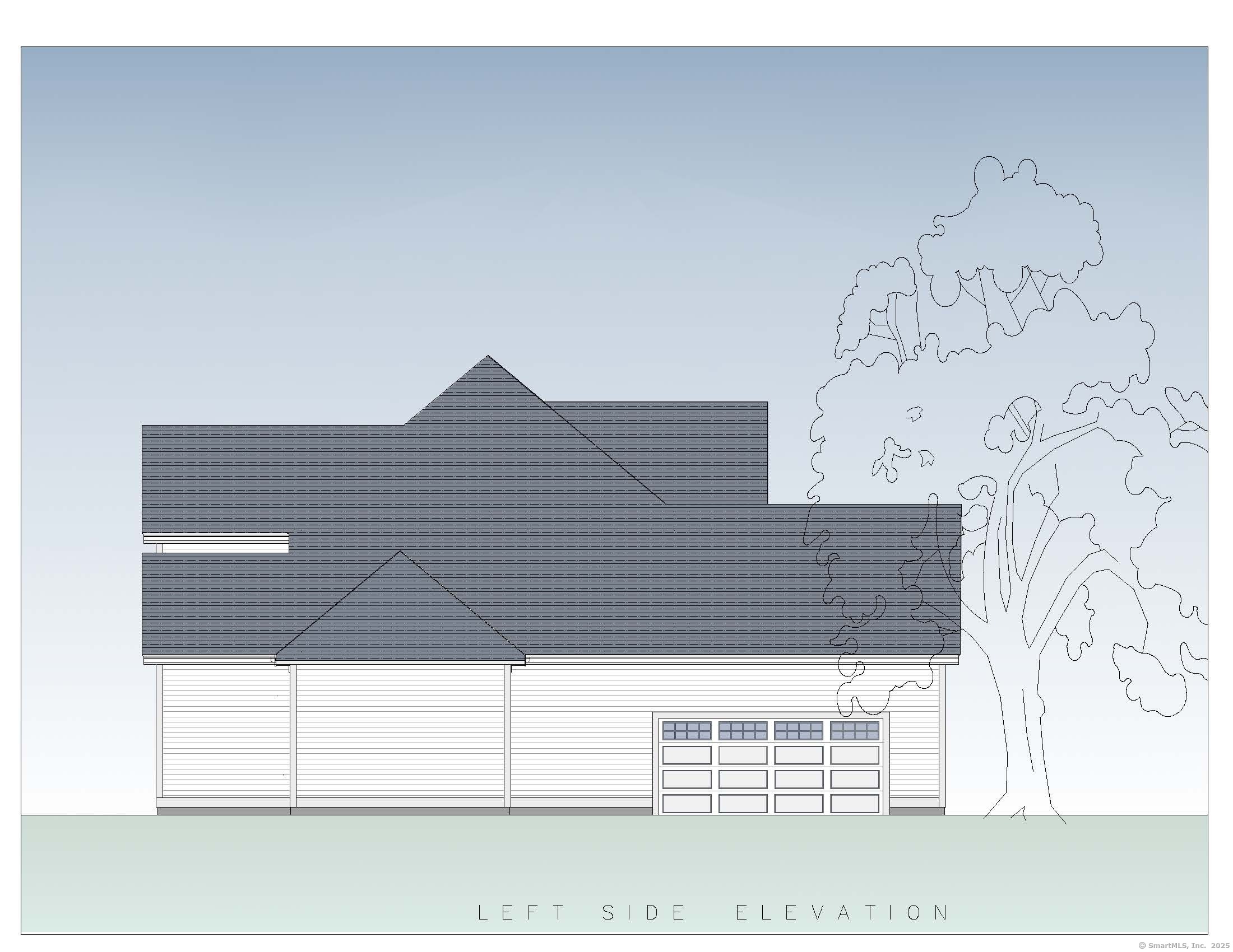 180 Cherry Hill Road Branford, CT 06405 - Photo 8 of 10 a black and white photo of a living room