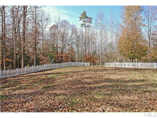 3106 Gold Digger Road Clayton, NC 27520 - Photo 20 of 22 Gigantic Fenced Back Yard is only a part of your 1.35 acres!