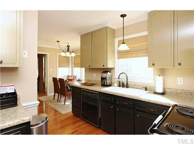 3106 Gold Digger Road Clayton, NC 27520 - Photo 9 of 22 Kitchen has great window also overlooking Backyard!