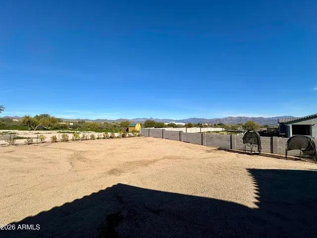 a view of a lake with a mountain