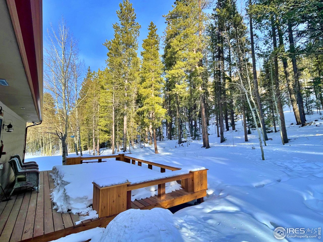 44 Riverside Lane Ward, CO 80481 - Photo 17 of 33 a view of outdoor space with seating