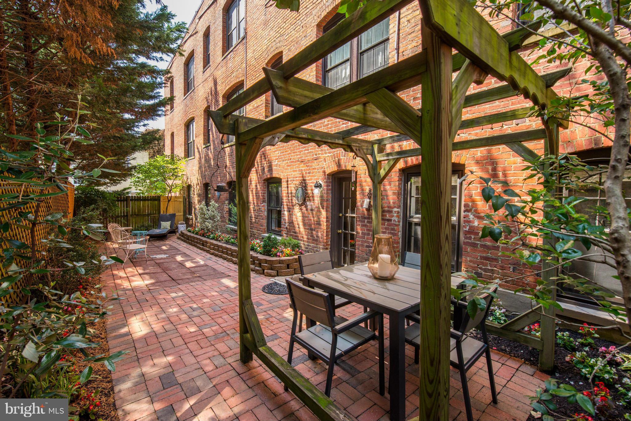 3120 R Street Northwest, Unit 11 Washington, DC 20007 - Photo 10 of 11 Private terrace