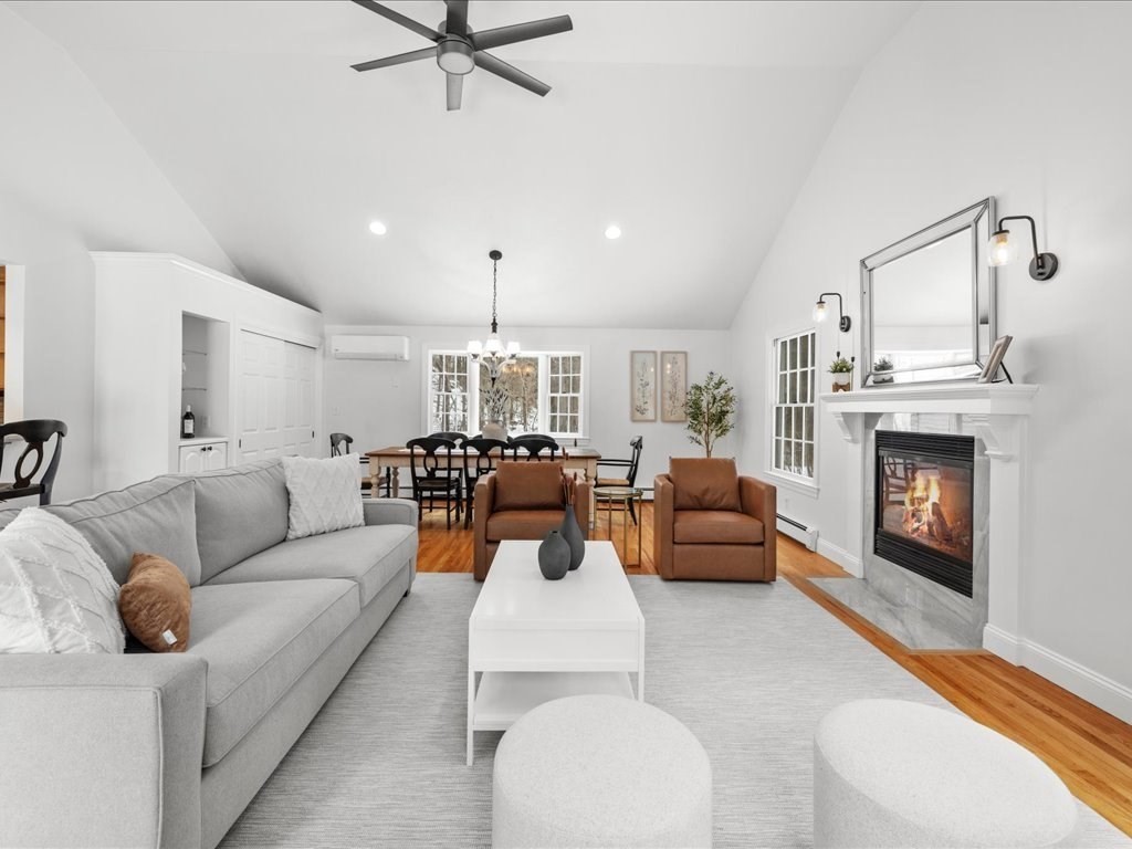 1 Scott Street Medfield, MA 02052 - Photo 13 of 42 a living room with furniture and a fireplace