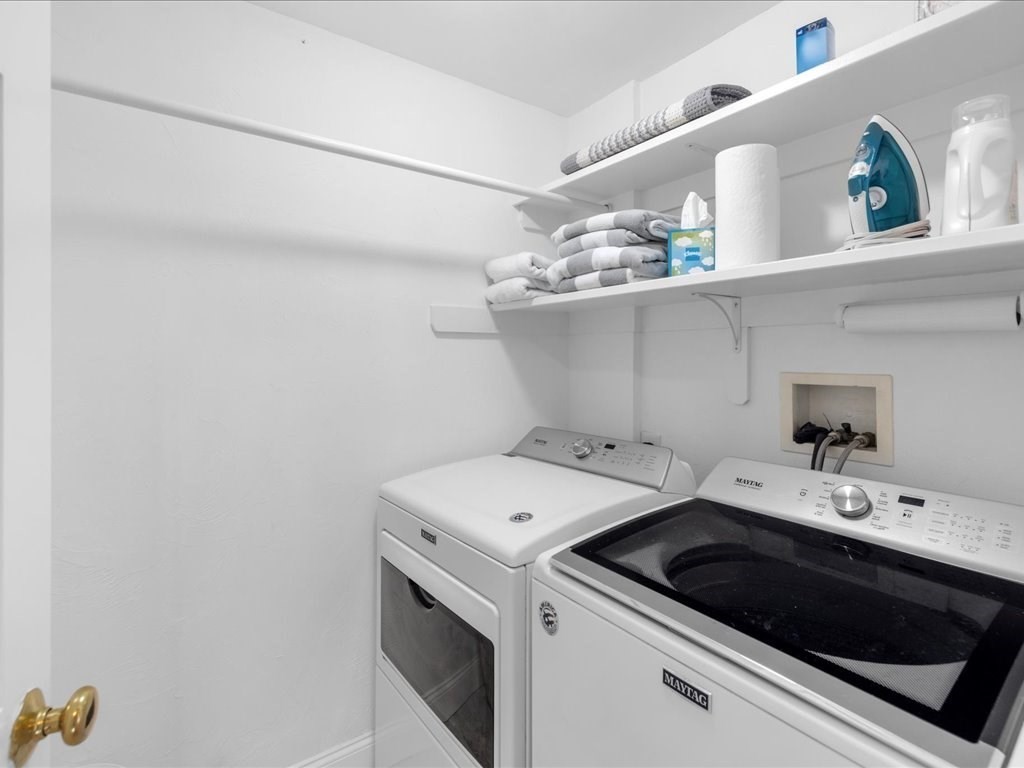 1 Scott Street Medfield, MA 02052 - Photo 29 of 42 a utility room with dryer and washer