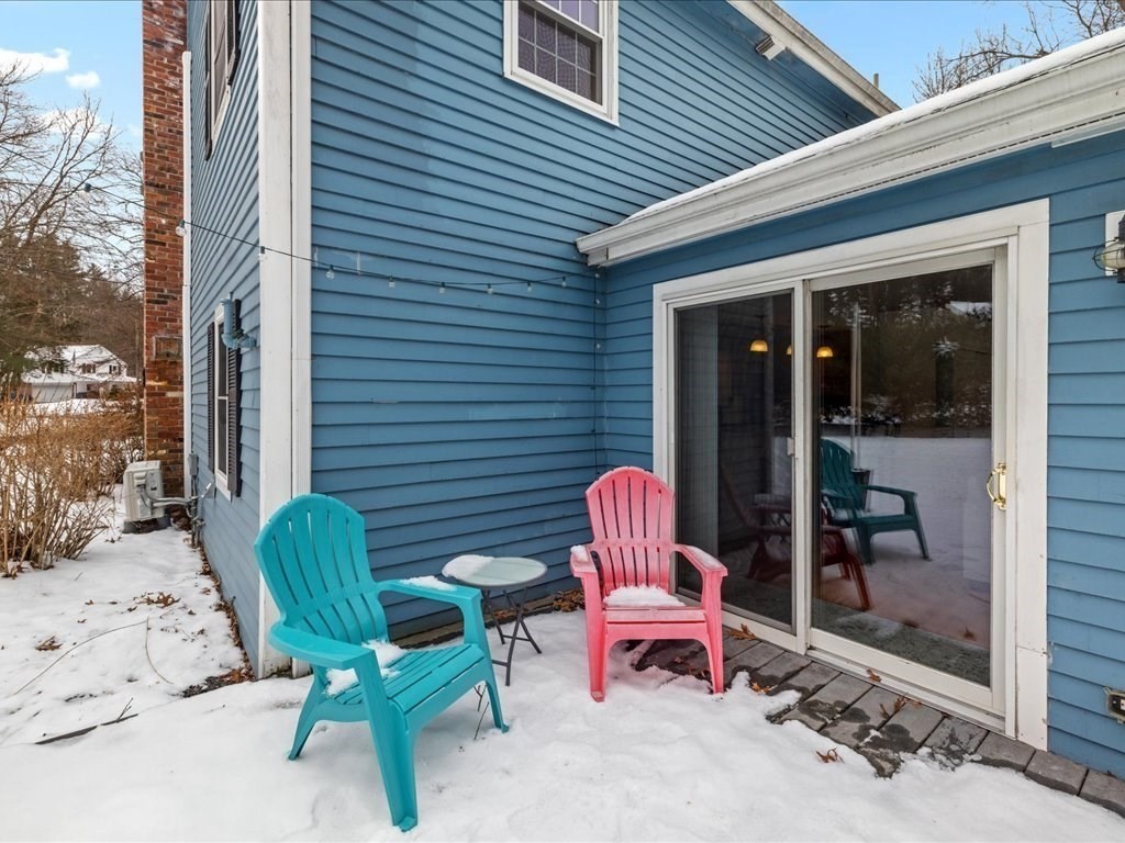 1 Scott Street Medfield, MA 02052 - Photo 38 of 42 a backyard of a house with seating space