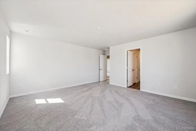 a view of empty room