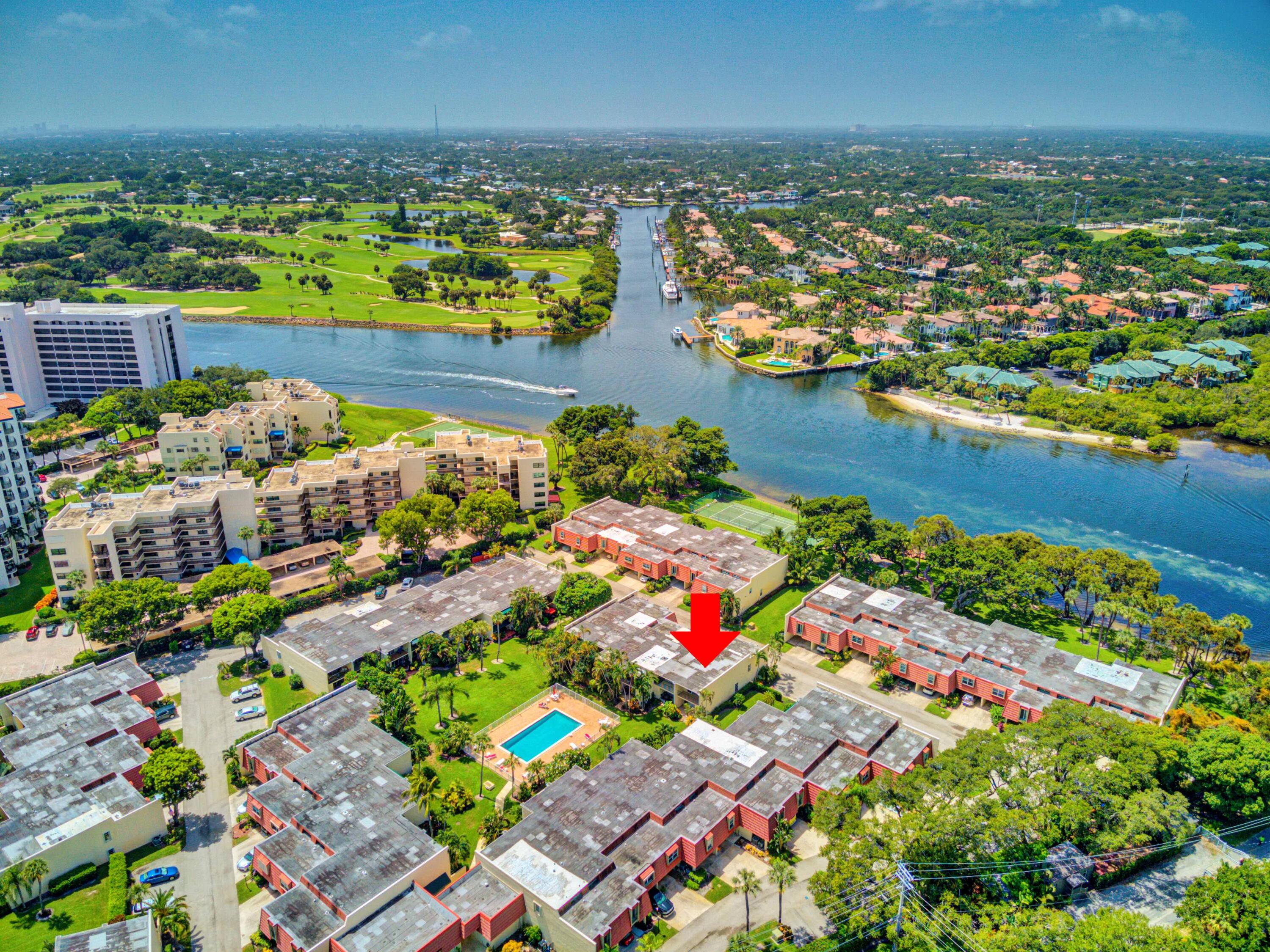 394 Golfview Road, Unit F North Palm Beach, FL 33408 - Photo 2 of 73 Aerial View